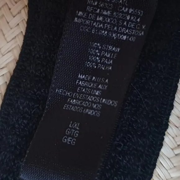 Vtg Nike Straw Hat Golf made in USA Size L/XL - Picture 9 of 9